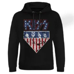 KISS: Stars & Stripes - Huppari, musta