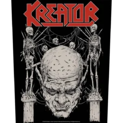 Kreator Skull & Skeletons - Kangasmerkki, selkä