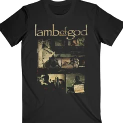 Lamb of God Album collage - T-paita