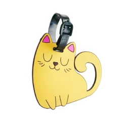 Laukun nimikyltti - Cat, useita värivaihtoehtoja