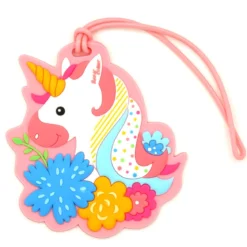 Laukun nimikyltti - Pink Unicorn