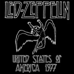 Led Zeppelin 1977 USA tour - Magneetti