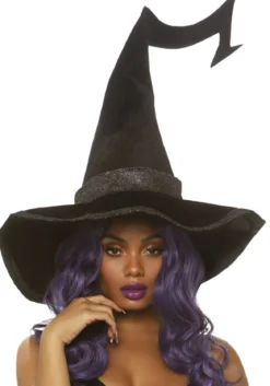 Leg avenue Bewitched Velvet Witch hat - Noitahattu