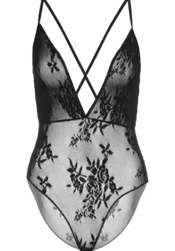 Leg Avenue Deep V floral lace - Pitsi teddy
