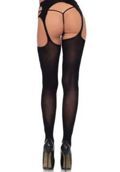 Leg Avenue Diamond net opaque stockings - Verkkosukat