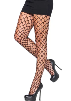 Leg Avenue Sharp Edge Scale Net - Verkkosukkahousut
