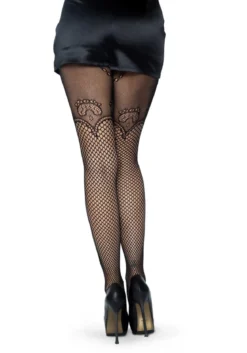 Leg Avenue Suspender Hose Of Duchess Lace - Sukkahousut