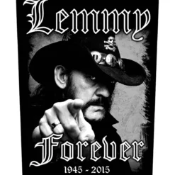 Lemmy Forever - Kangasmerkki, selkä