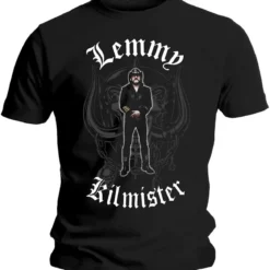Lemmy Kilmister Memorial statue - T-paita