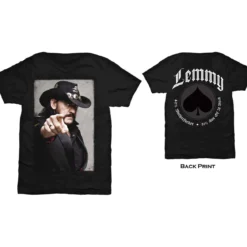 Lemmy Pointing Photo -T-paita