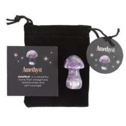 Magical Amethyst Crystal Mushroom