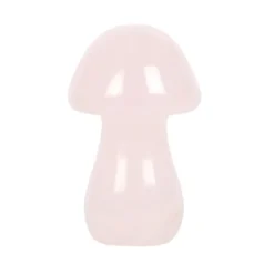 Magical Rose Quartz Crystal Mushroom