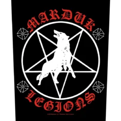Marduk 'Marduk Legions'- Kangasmerkki, selkä