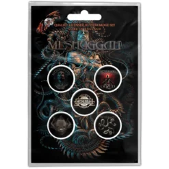 Meshuggah Violent Sleep of Reason - Pinssi setti 5kpl