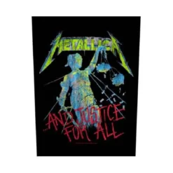 Metallica And Justice for All - Kangasmerkki, selkä