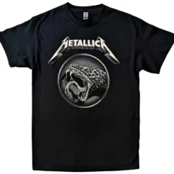 Metallica Black Album Poster - T-paita