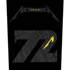 Metallica Charred M72 - Kangasmerkki, selkä