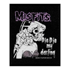 Misfits Die Die My Darling - Kangasmerkki