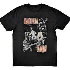 Mötley Crüe Vintage Punk Collage - T-Paita