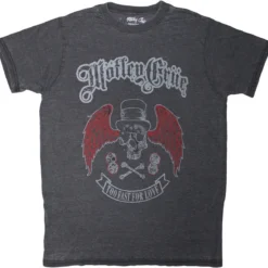Mötley Crue: Skull Wings - T-paita (Wash Collection)