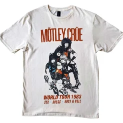 Mötley Crue World Tour Vintage - T-paita