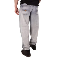 Pelle Pelle Baxter Baggy- Farkut, White wash