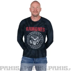 Ramones Presidential seal Dip-dye - Pitkähihainen paita