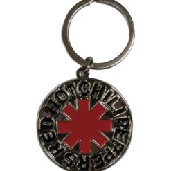 Red Hot Chili Peppers Asterisk Logo Silver - Avaimenperä