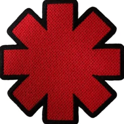 Red Hot Chili Peppers: Asterisk Cut-Out - Kangasmerkki