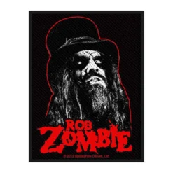 Rob Zombie Portrait- Kangasmerkki