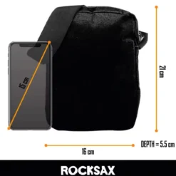 ROCKSAX Bad Omens: Ramskull - Crossbody-laukku