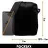 ROCKSAX Bad Omens: Self Titled Cover - Crossbody-laukku
