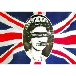 Sex Pistols God save the queen - Seinälippu