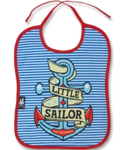 Six Bunnies Little Sailor - ruokalappu