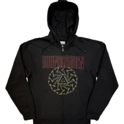 Soundgarden: Spiral & Logo - Vetoketjuhuppari