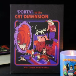 Steven Rhodes: The Cat Dimension - Canvastaulu