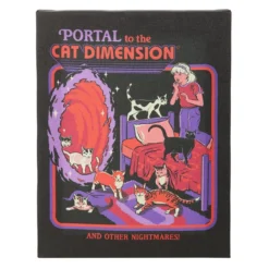 Steven Rhodes: The Cat Dimension - Canvastaulu