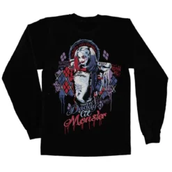 Suicide Squad Harley Quinn - Pitkähihainen paita
