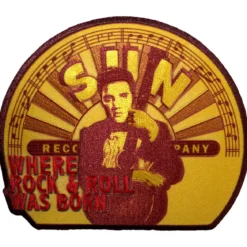 Sun Records Elvis Where R&R Was Born - Kangasmerkki