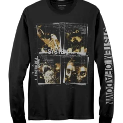 System Of A Down Face Boxes - Pitkähihainen paita