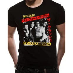 The Clash Kanji - T-paita
