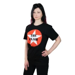 The Clash: Star badge - T-paita