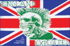 The Exploited England Exploited - Kangasmerkki