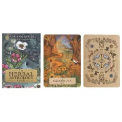 The Herbal Astrology- Oraakkelikortit
