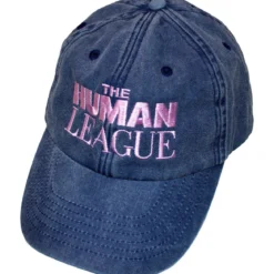 The Human League: Logo - Lippis, denim blue