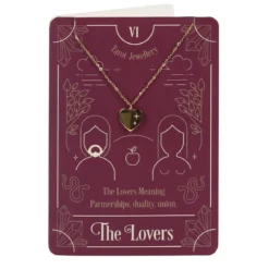 The Lovers - Tarot Kaulakoru + kortti