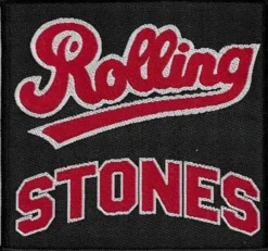 The Rolling Stones team logo square - Kangasmerkki