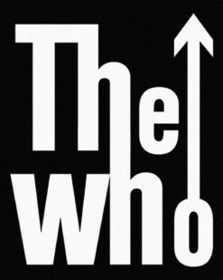 The Who Arrow Logo - Kangasmerkki