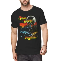 Thin Lizzy nightlife colour - T-paita, unisex