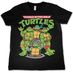 Turtles Group - Lasten T-paita, musta